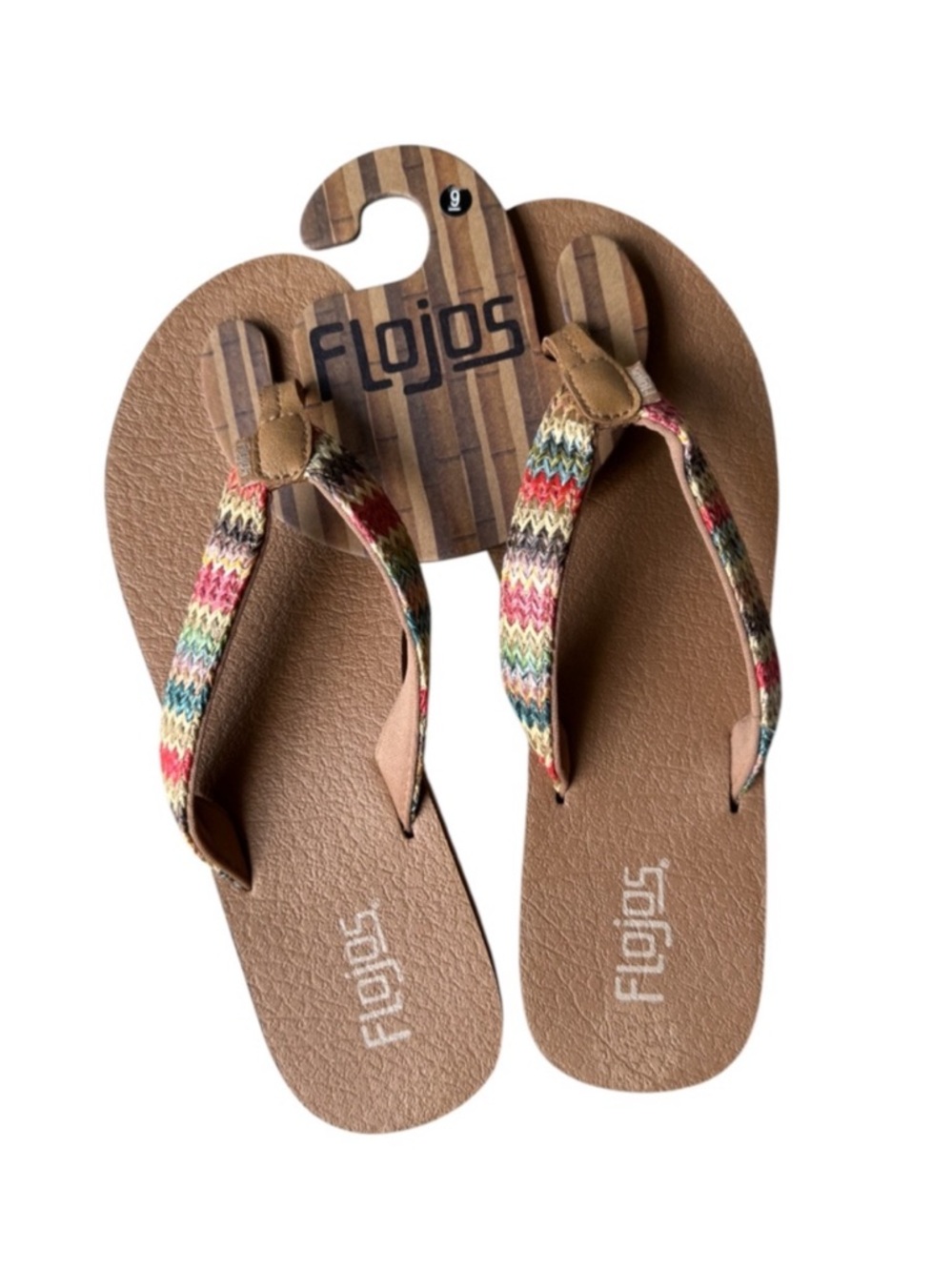 Flojos Womens Flip-flops Size 9